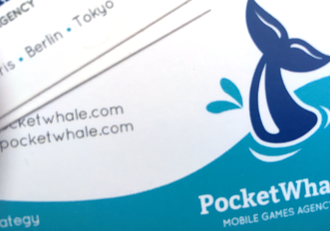 Carte de visite pour Pocket Whale