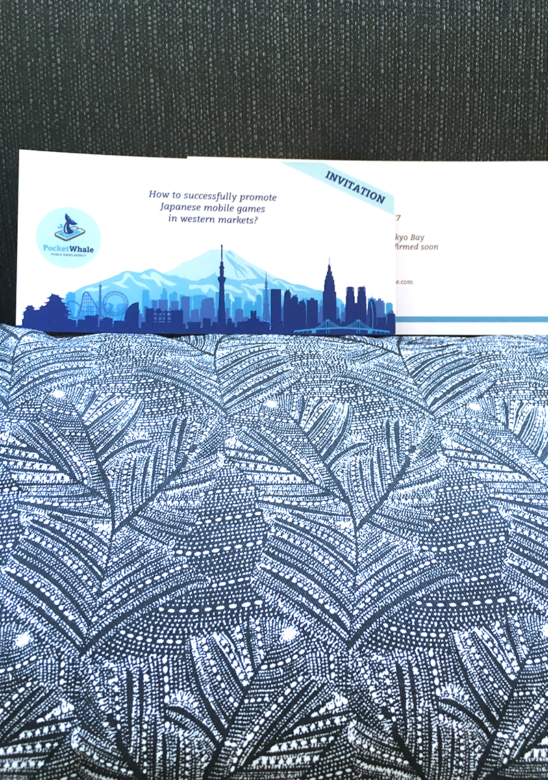 Carton d’invitation Pocket Whale